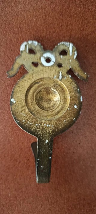 Dos ganchos de cortina decorativos,35e cada unidad
