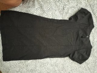 Vestido gris Zara