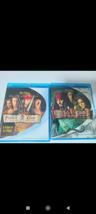 Confezione 5 Blu-ray Pirati dei Caraibi