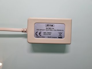 Filtro Telefonico ADSL TIM Beige