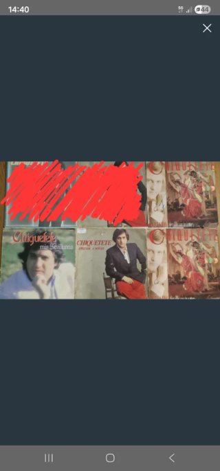4 Discos Vinilo Chiquetete Flamenco Sevillanas