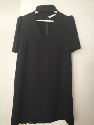 Vestido Negro Zara