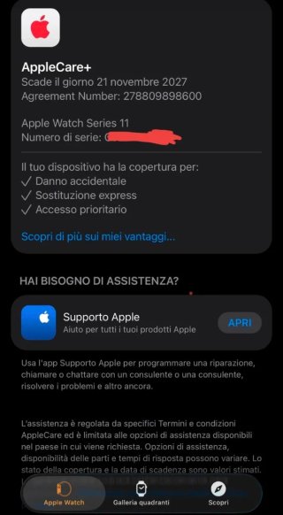 Apple Watch 11 46mm Jet Black Apple Care