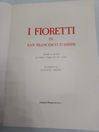 I Fioretti di San Francesco d'Assisi versione umbr