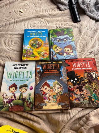Wigetta. lote libros