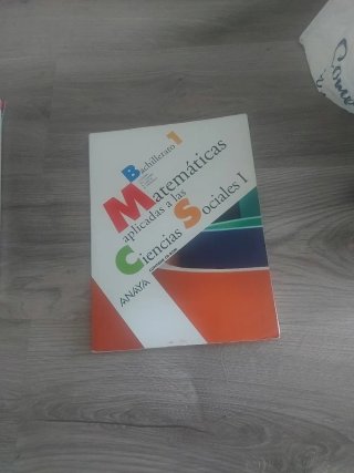Matemáticas aplicadas a las Ciencias Sociales I.