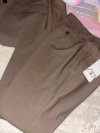 Traje Zara Hombre Nuevo Talla 50/42 Marrón