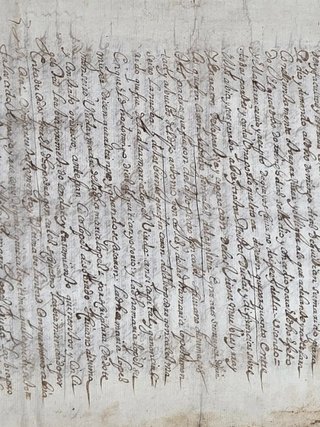 Documento Histórico 1644