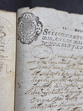 Documento Histórico 1644