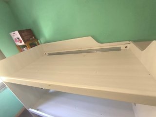 Litera con escalera y cajones