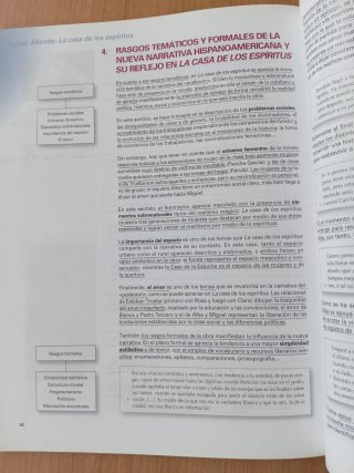 Lengua castellana y literatura, 2 Bachillerato