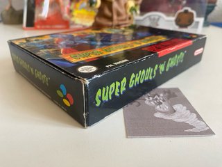 Super Ghouls'n Ghosts Super Nintendo Snes