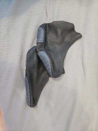 Cubrezapatos impermeables negros