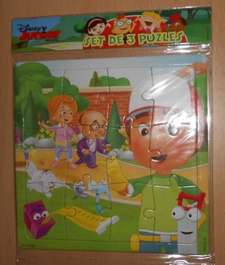 Set 3 Puzzles Disney Junior