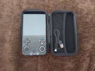 Consola Portátil R36S Ultra Negra/Gris