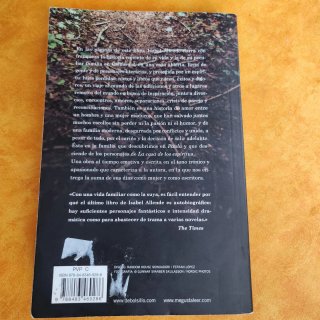 Libro La suma de los días Isabel Allende