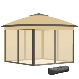 Carpa Beige y Marrón