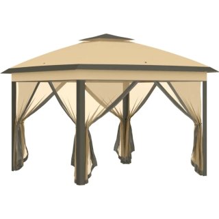 Carpa Beige y Marrón