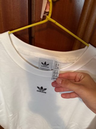 Camiseta Adidas Blanca Talla S