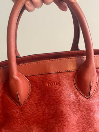Bolso Tous Piel Rojo Mujer