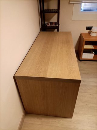 Escritorio Ikea MALM Madera 140x65cm