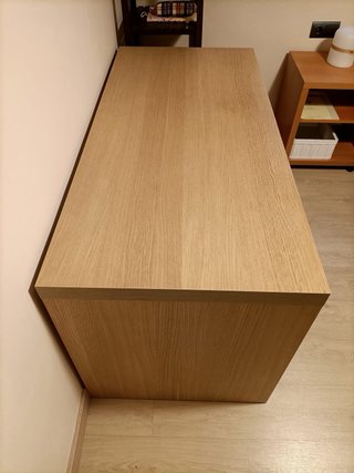 Escritorio Ikea MALM Madera 140x65cm
