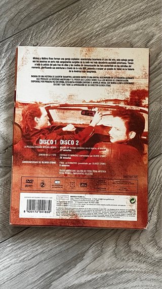 Asesinos Natos dvd Edición digipak Director's Cut