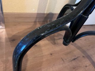 Perchero negro madera
