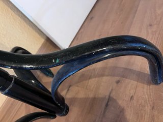 Perchero negro madera