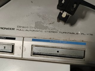 Tocadiscos Pioneer PL-Y7A tracción directa