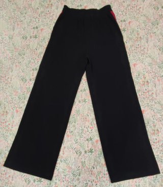 Pantalón ancho raya