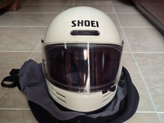 Shoei Glamster Talla L con PPF y Cardo