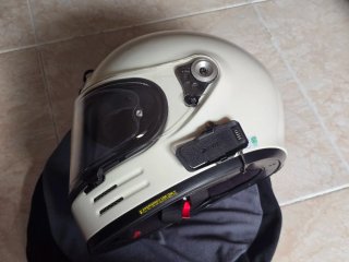 Shoei Glamster Talla L con PPF y Cardo