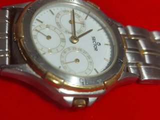 Orologio Sector Donna Multifunzione Bicolor