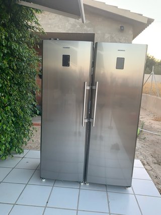 Conjunto Nevera y Congelador Samsung