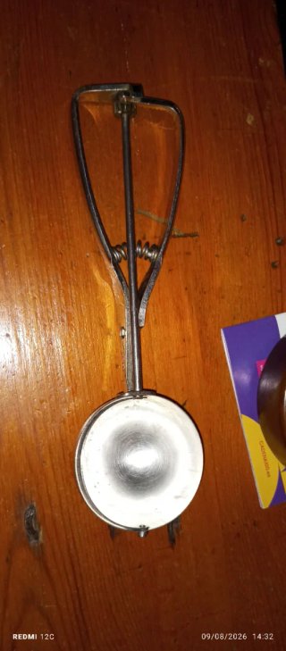 Cuchara para helados acero inoxidable
