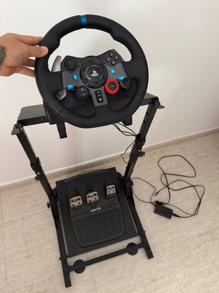 Volante Logitech G29 con Soporte y Pedales