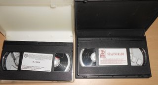 4 Películas VHS (Stalingrado, El Tren, etc.)