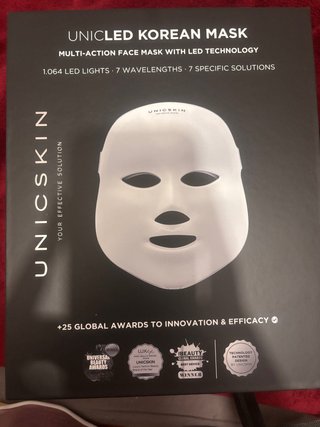 Mascarilla Facial LED Unicskin Nueva