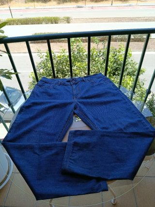 Pantalón vaquero hombre Emblems azul talla 50