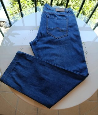Pantalón vaquero hombre Emblems azul talla 50