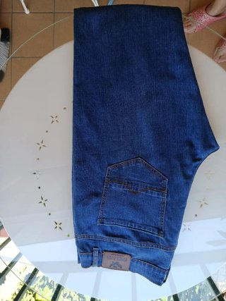 Pantalón vaquero hombre Emblems azul talla 50