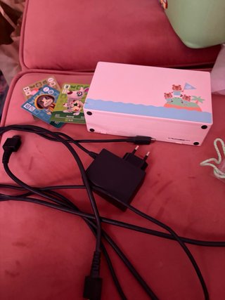 Nintendo Switch Animal Crossing + Funda transporte