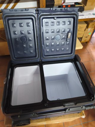Nevera Portátil Doble Zona Compresor