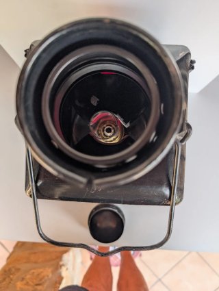 Farol ferroviario antiguo