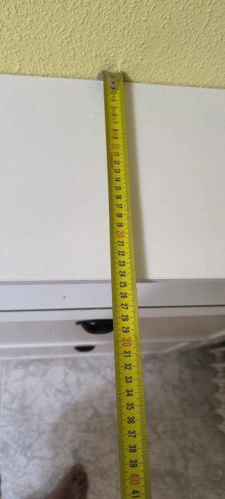 Zapatero blanco de madera