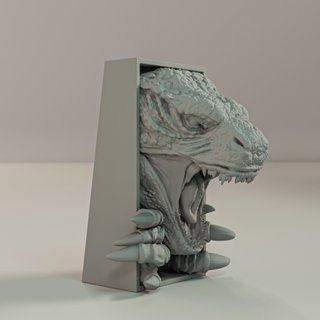 Suporte de Livros Godzilla