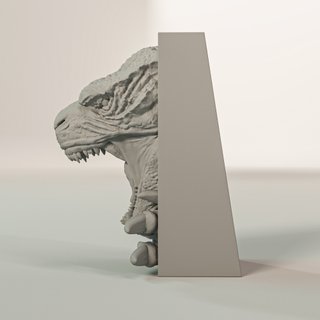 Suporte de Livros Godzilla