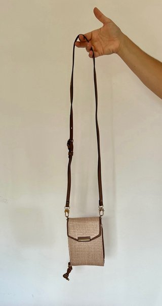 Bolso bandolera tejido