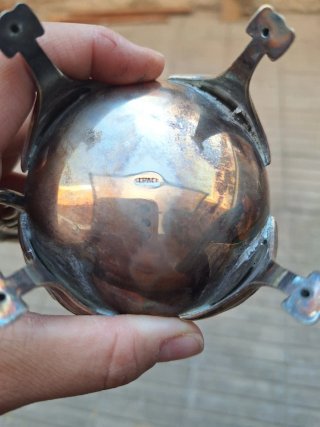 Juego de té antiguo Alpaca